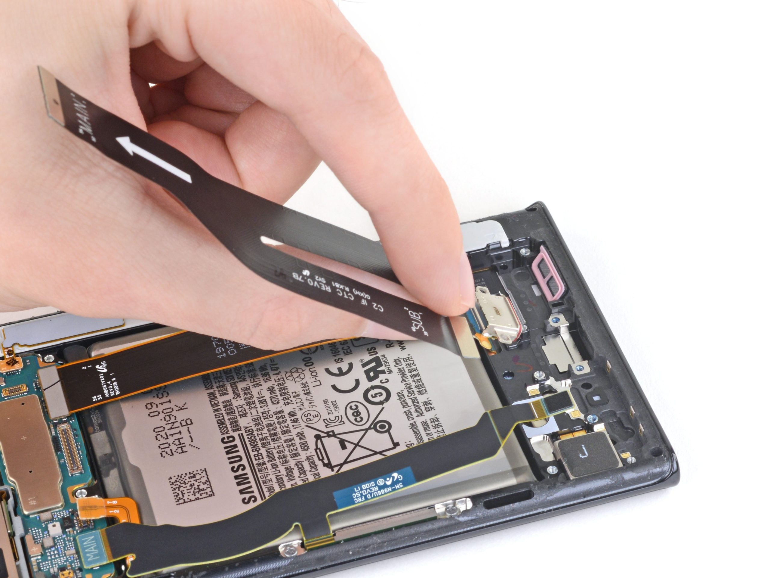 samsung note 2 board